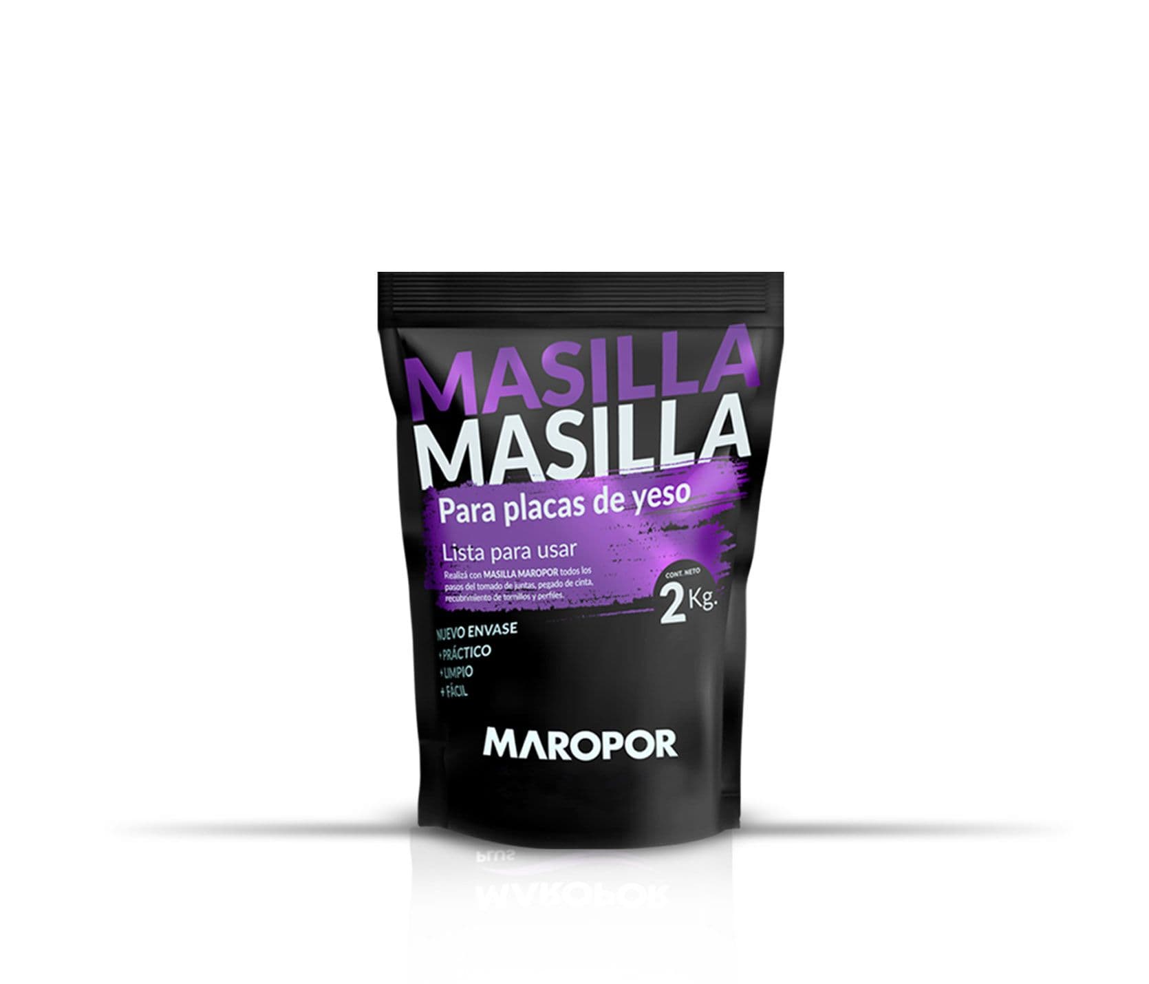 Masilla lista - Doypack 2Kg.