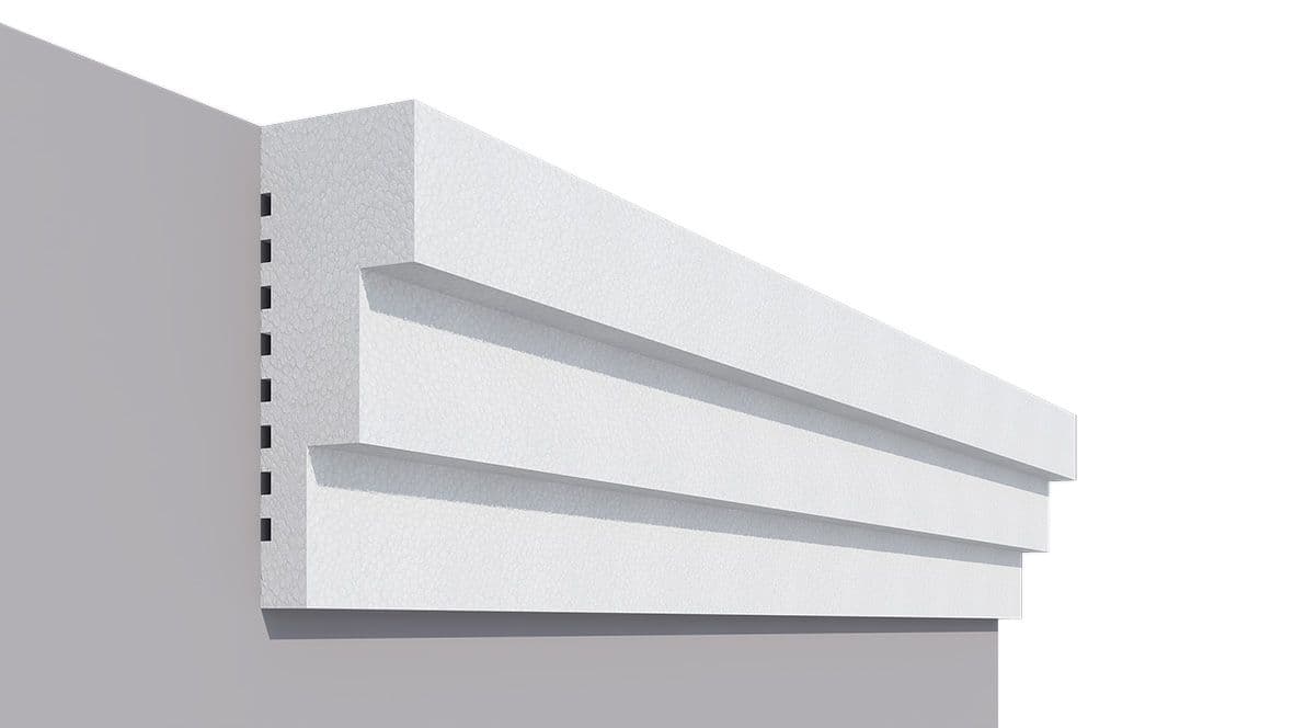 Moldura Exterior 06 (sin revestir) - 18X7