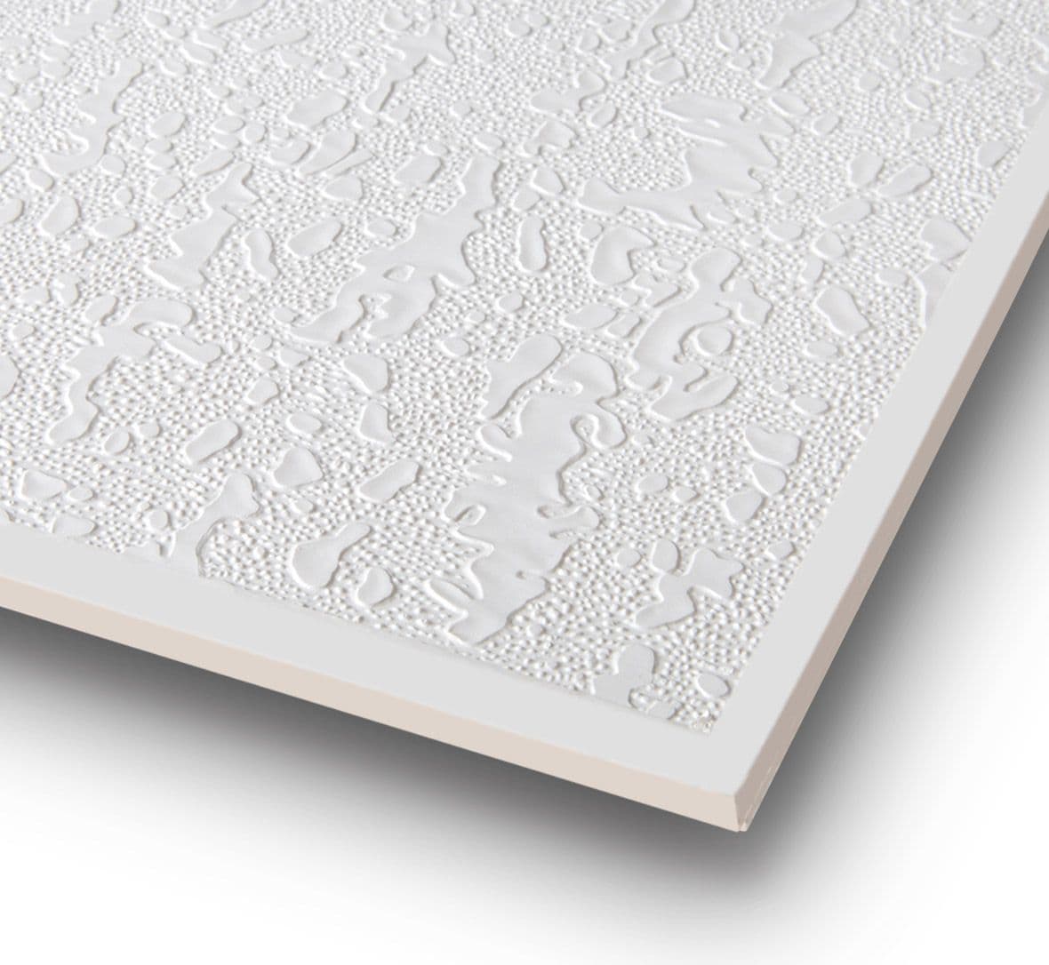 Placa de yeso 60x60 - Textura gruesa